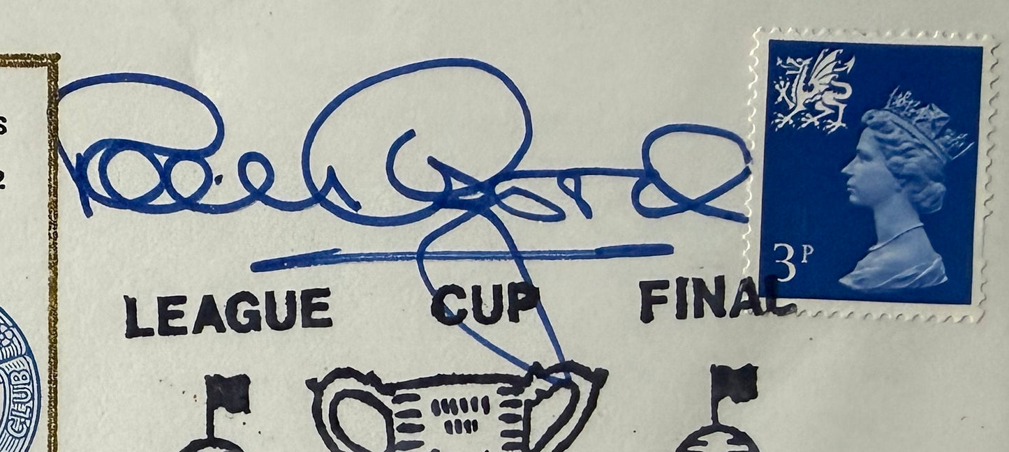 Peter Osgood, Chelsea, Southampton, England Legend, Hand Signed First Day Cover, FDC
