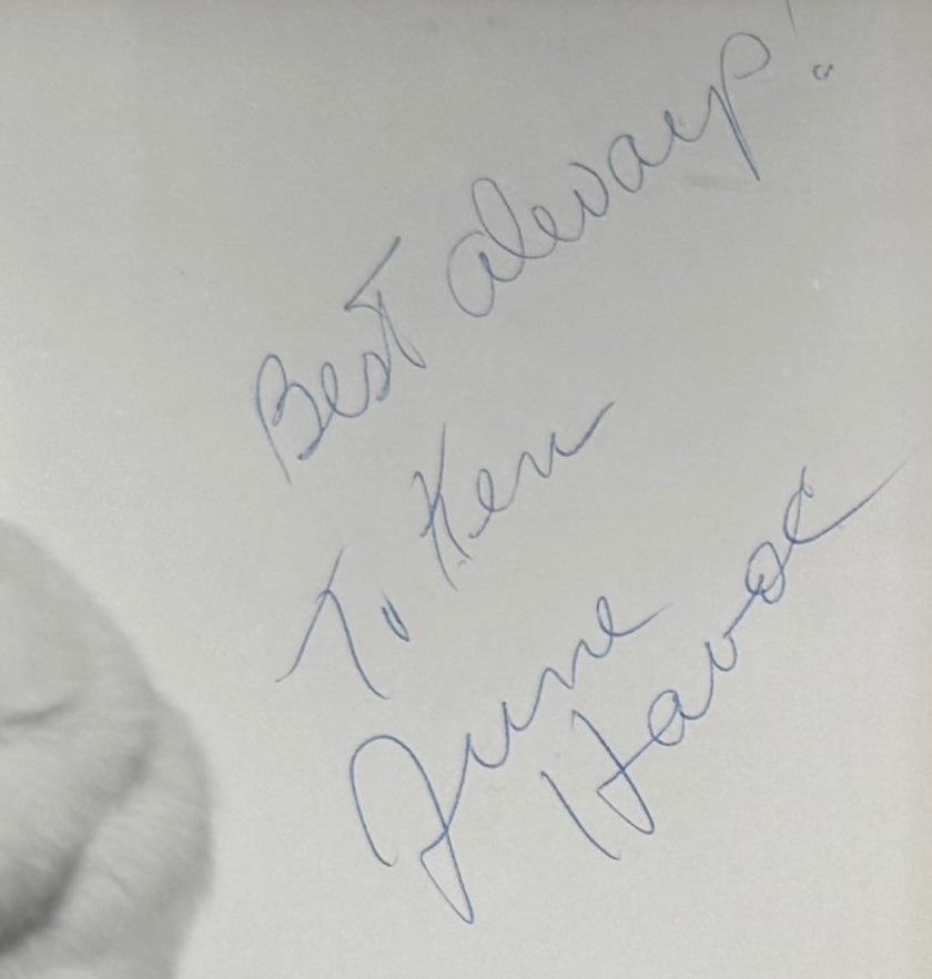 June Havoc, Actress, Guaranteed Hand Signed Framed Photo With COA