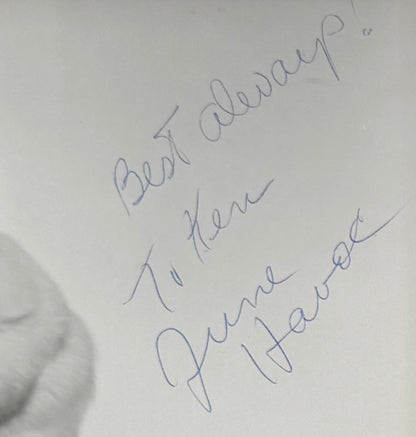 June Havoc, Actress, Guaranteed Hand Signed Framed Photo With COA