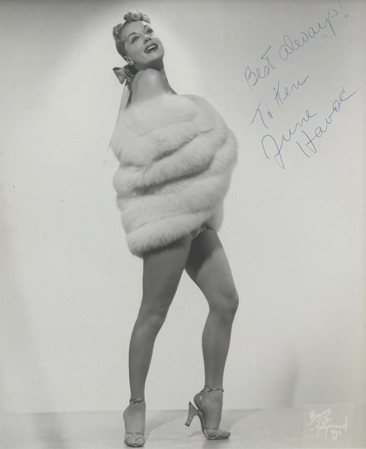 June Havoc, Actress, Guaranteed Hand Signed Framed Photo With COA
