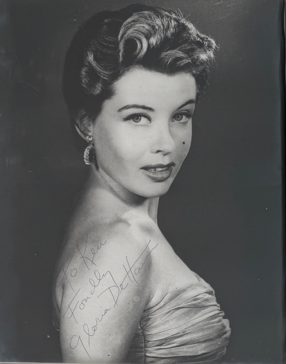 Gloria DeHaven, Actress, Hand Signed Original Publicity Photo With COA