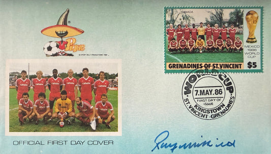 Ray Wilkins, Chelsea, Manchester United, England Legend, Hand Signed First Day Cover, FDC & COA