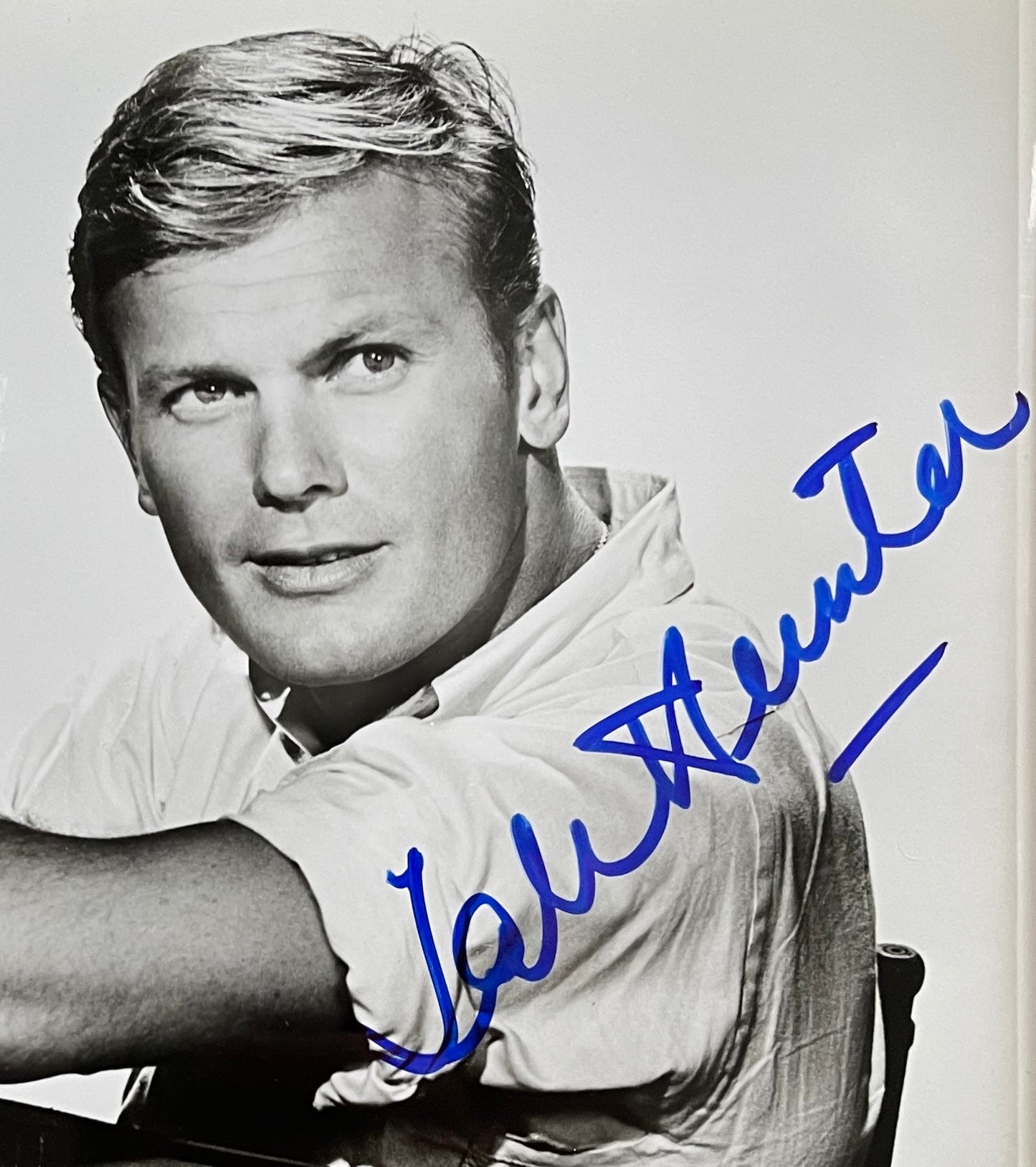 TAB HUNTER U.S. ACTOR, SINGER PRODUCER, HAND SIGNED PHOTO WITH COA