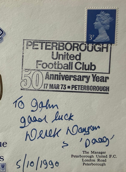 Derek Dougan, Wolves Footballing Legend, Hand Signed First Day Cover & FDC