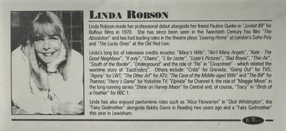 Linda Robson, Iconic British Actress, Hand Signed FDC & COA