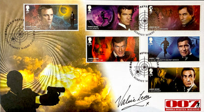 Valerie Leon, James Bond 007, Hand Signed FDC & Photo Presentation & COA