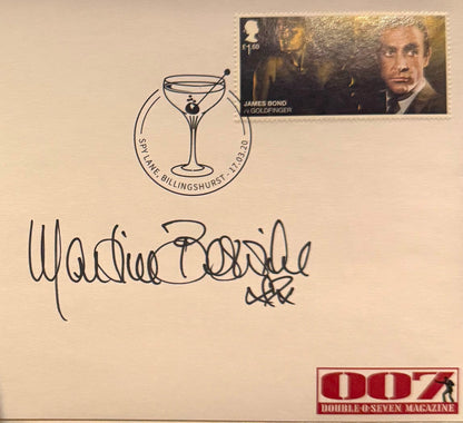 Martine Beswick, Hand Signed Original 'James Bond 007' FDC First Day Cover