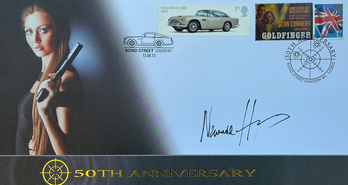 Naomie Harris, Hand Signed Original 'James Bond 007' FDC First Day Cover