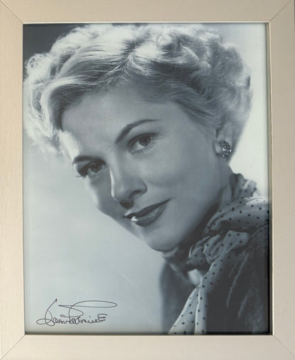 Joan Fontaine, Actress, Hand Signed Original Publicity Photo With COA