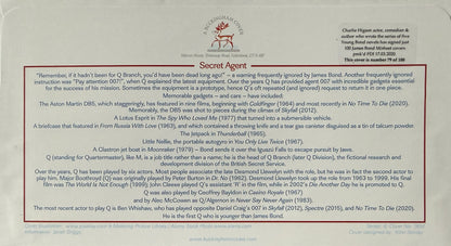 Charlie Higson, Hand Signed Original 'James Bond 007' FDC First Day Cover