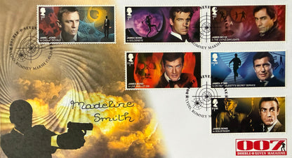 Madeline Smith, James Bond 007, Hand Signed FDC - First Day Cover - COA