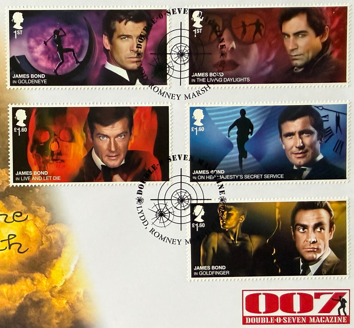 Madeline Smith, James Bond 007, Hand Signed FDC - First Day Cover - COA