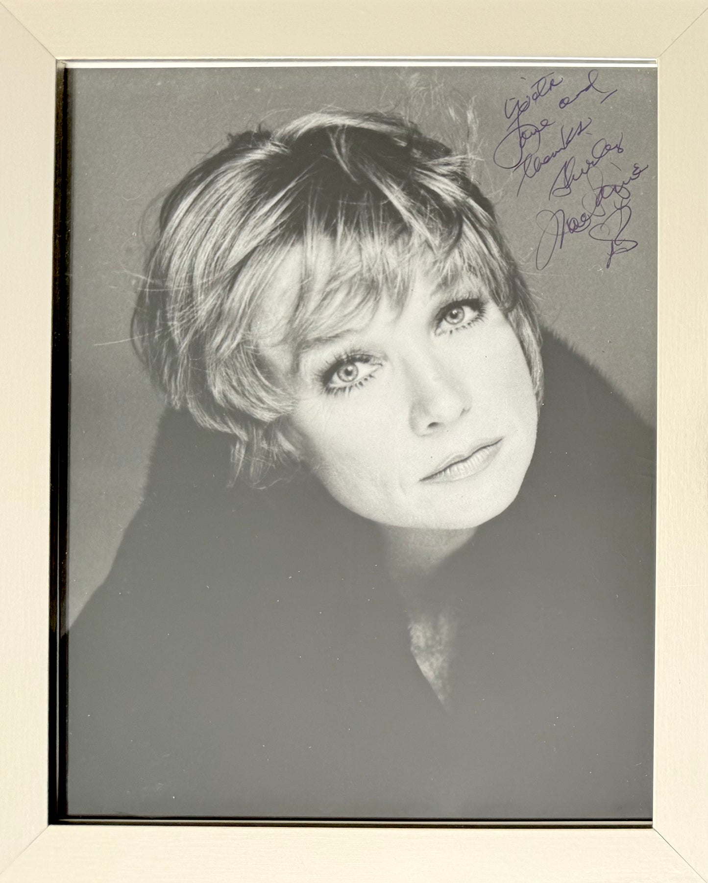 Shirley MacLaine, Actress, Guaranteed Hand Signed Framed Photo With COA