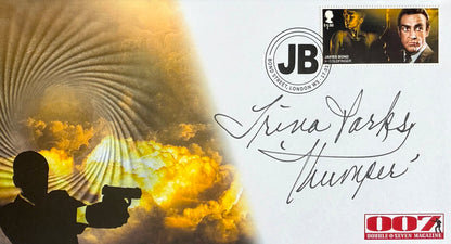 Trina Parks, James Bond 007, Hand Signed FDC - First Day Cover - COA