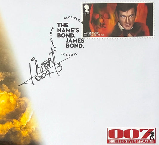 Béatrice Libert, James Bond 007, Hand Signed FDC - First Day Cover