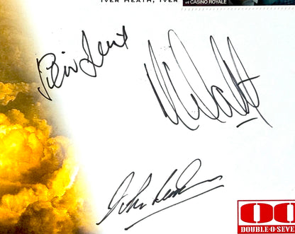 Multi-Signed James Bond 007, Hand Signed FDC - First Day Cover