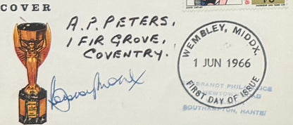 Bobby Moore, England 1966 Legend, Guaranteed Hand Signed First Day Cover Presentation & AFTAL COA