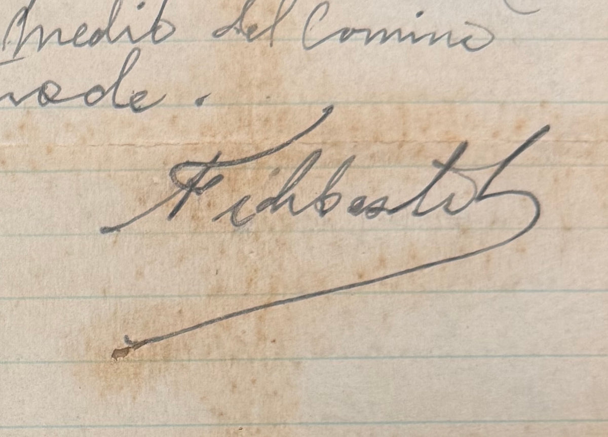 Fidel Castro, Former Cuban President, Hand Signed Historic Letter Presentation & AFTAL COA
