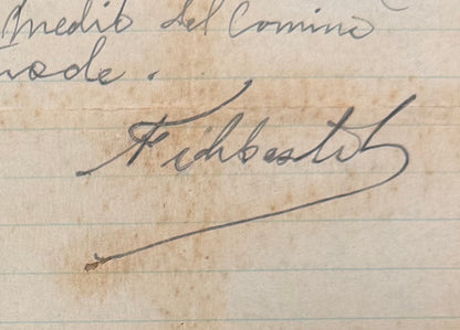 Fidel Castro, Former Cuban President, Hand Signed Historic Letter Presentation & AFTAL COA