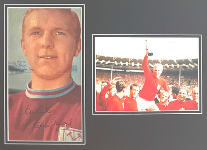 Bobby Moore, England 1966 Legend, Guaranteed Hand Signed Magazine Photo & AFTAL COA