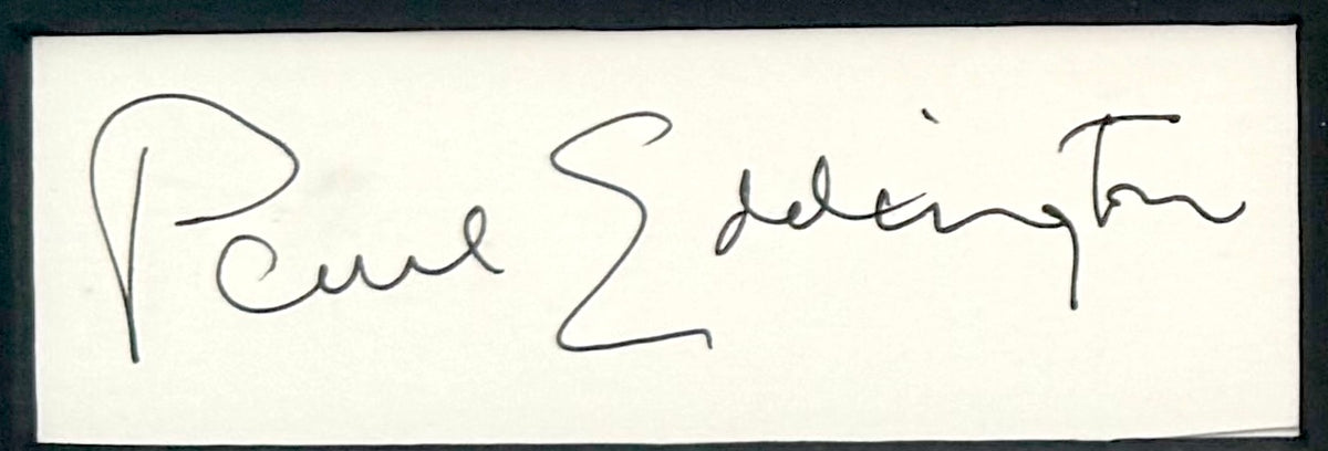 Yes Minister, Full Cast Hand Signed Card Presentation & UACC COA