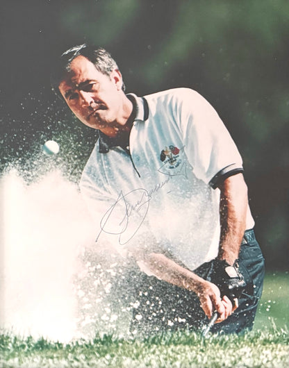 Seve Ballesteros, Golf Legend, Hand Signed Photo, 25cm x 20cm Framed & COA