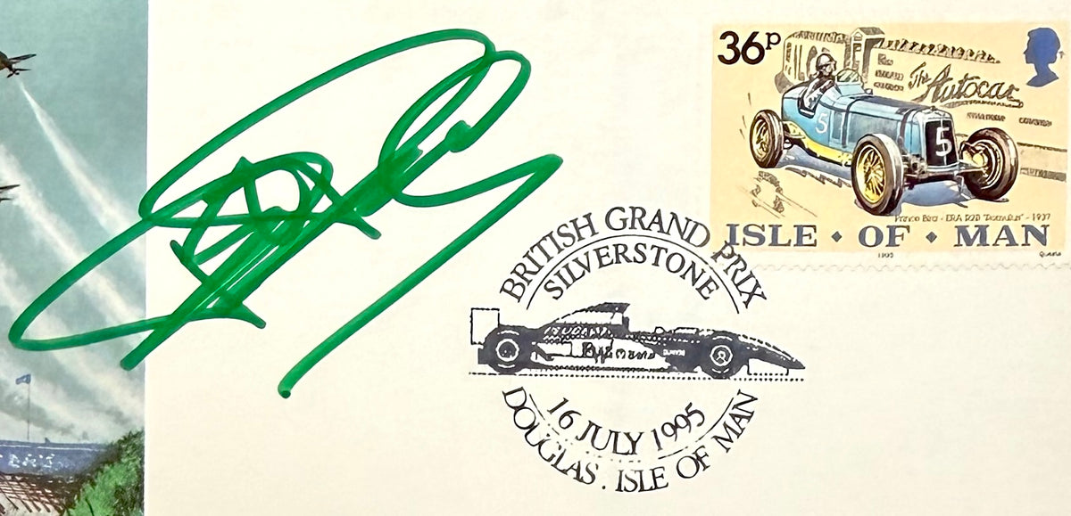 Ricardo Patrese, F1 Legend, Hand Signed Limited Edition FDC & AFTAL COA