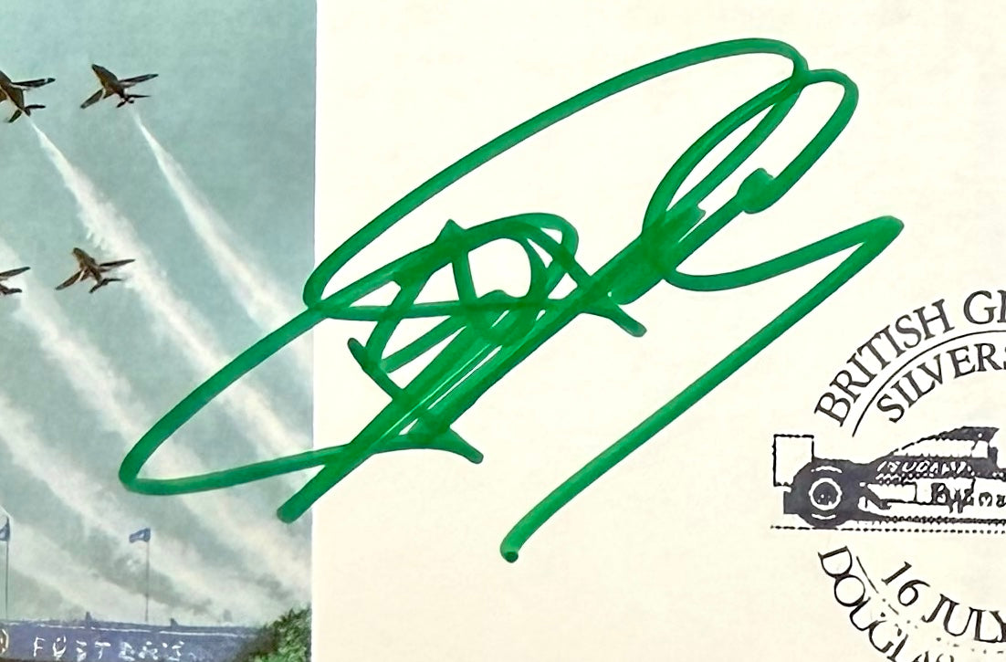 Ricardo Patrese, F1 Legend, Hand Signed Limited Edition FDC & AFTAL COA