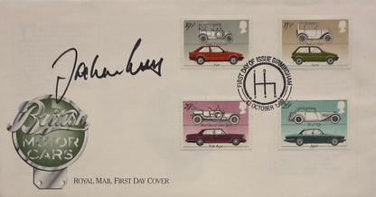Jochen Mass, Former Formula 1 Driver, Hand Signed FDC, First Day Cover