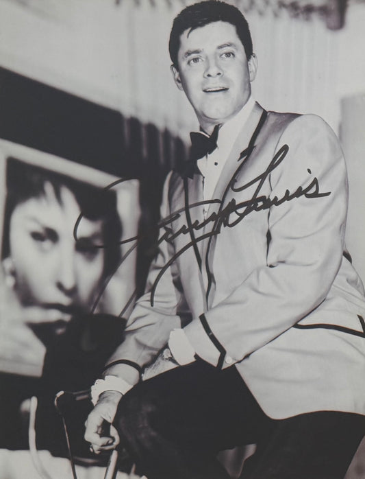 Jerry Lewis, Comedian, Actor, Hand Signed Original Photo Presentation & COA