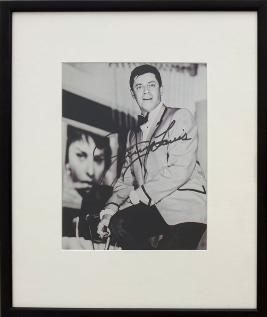 Jerry Lewis, Comedian, Actor, Hand Signed Original Photo Presentation & COA