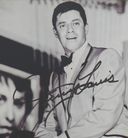 Jerry Lewis, Comedian, Actor, Hand Signed Original Photo Presentation & COA