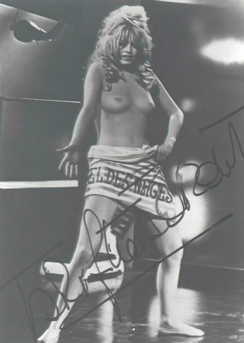 Brigitte Bardot, French Actress, Hand Signed Original Photo & COA