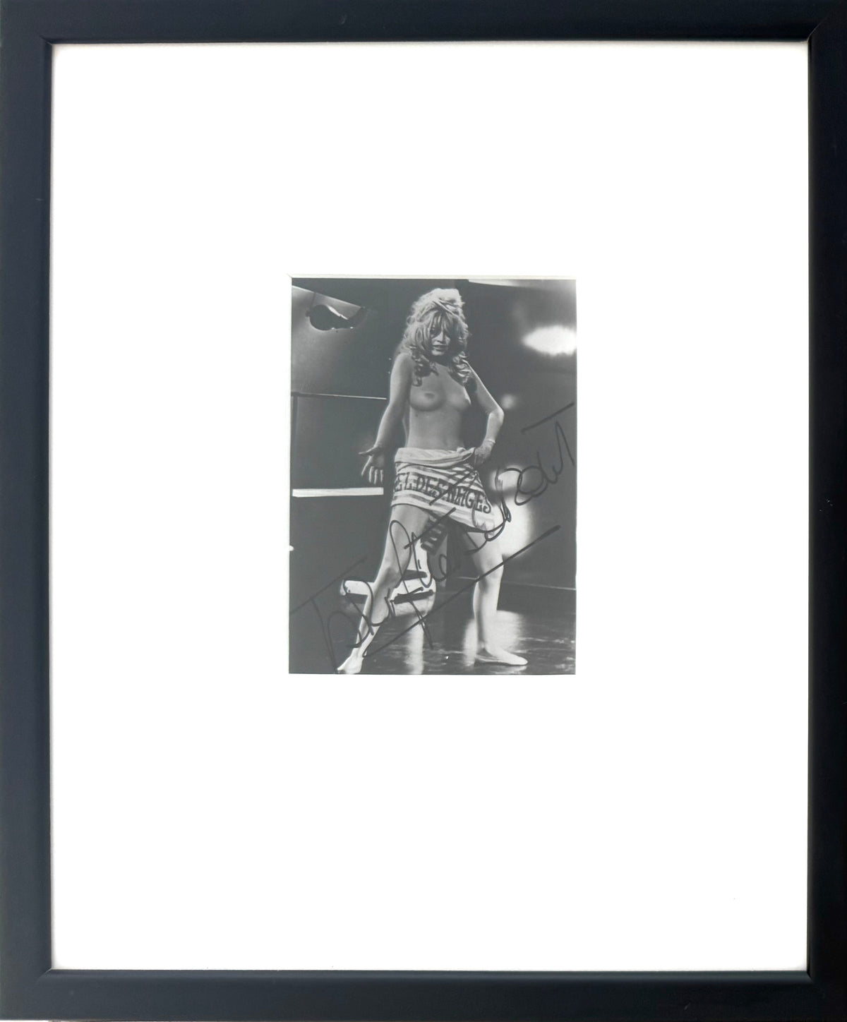 Brigitte Bardot, French Actress, Hand Signed Original Photo & COA