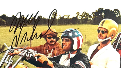 Jack Nicholson, Hand Signed 'Easy Rider' Framed 25cm x 20cm Photo With COA
