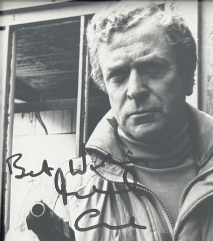 Michael Caine Guaranteed Hand Signed 'Fourth Protocol' Film Photo With COA