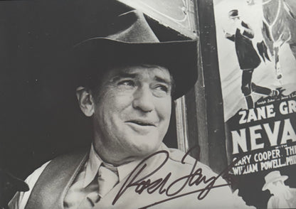 Rod Taylor, Iconic Australian Actor, Hand Signed Framed Original Photo With COA