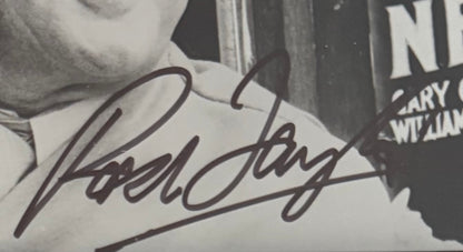 Rod Taylor, Iconic Australian Actor, Hand Signed Framed Original Photo With COA