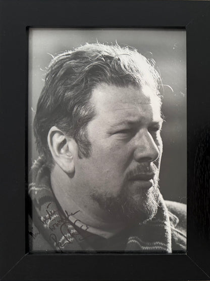 Peter Ustinov, Guaranteed, Hand Signed, Photo Presentation With COA