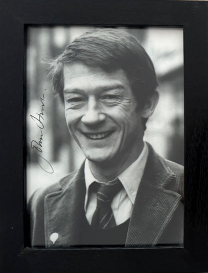 Sir John Hurt, Iconic Actor, Hand Signed Framed 15cm x 10cm Original Photo & COA