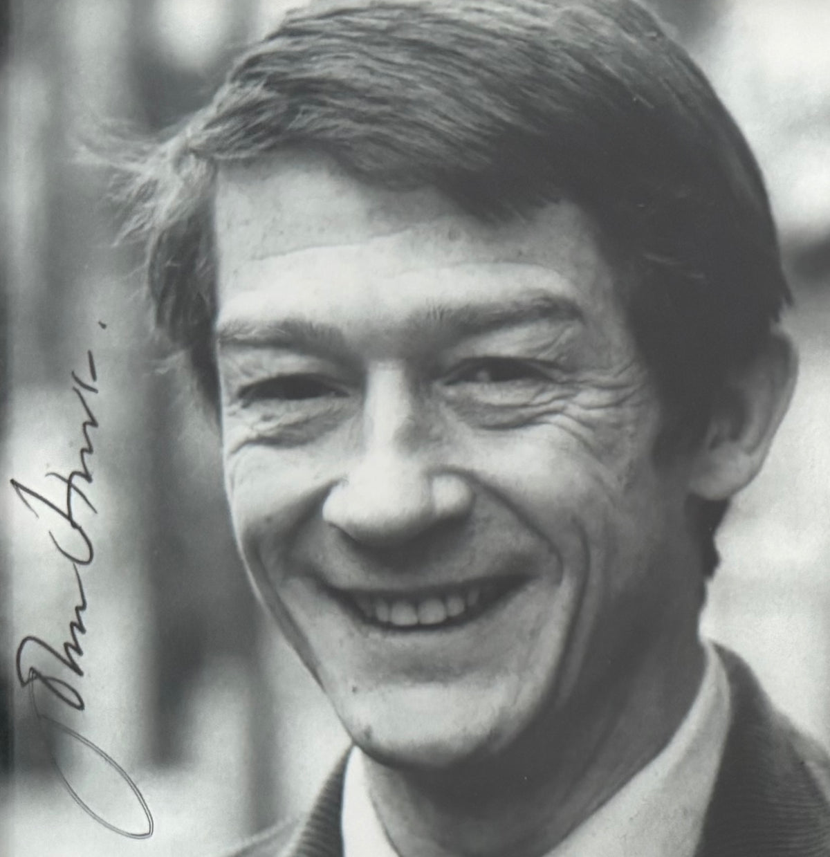 Sir John Hurt, Iconic Actor, Hand Signed Framed 15cm x 10cm Original Photo & COA