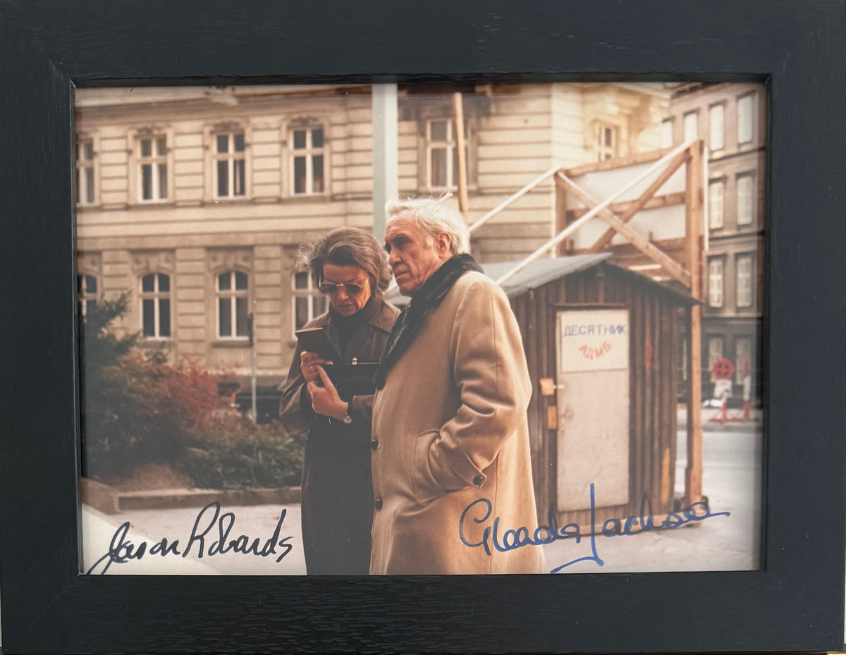 Glenda Jackson And Jason Robards, Hand Signed Framed Official Film Photo & COA