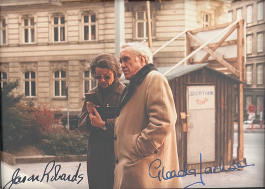 Glenda Jackson And Jason Robards, Hand Signed Framed Official Film Photo & COA
