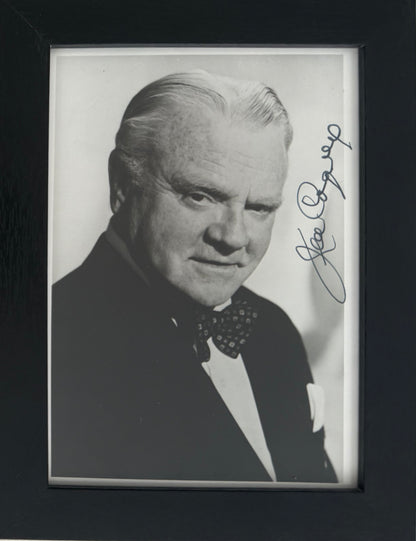 James Cagney, Iconic Actor, Hand Signed Framed 15cm x 10cm Original Photo & COA