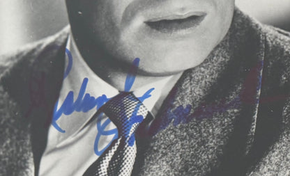 Richard Widmark, Iconic Actor, Hand Signed Framed 15cm x 10cm Original Photo & COA