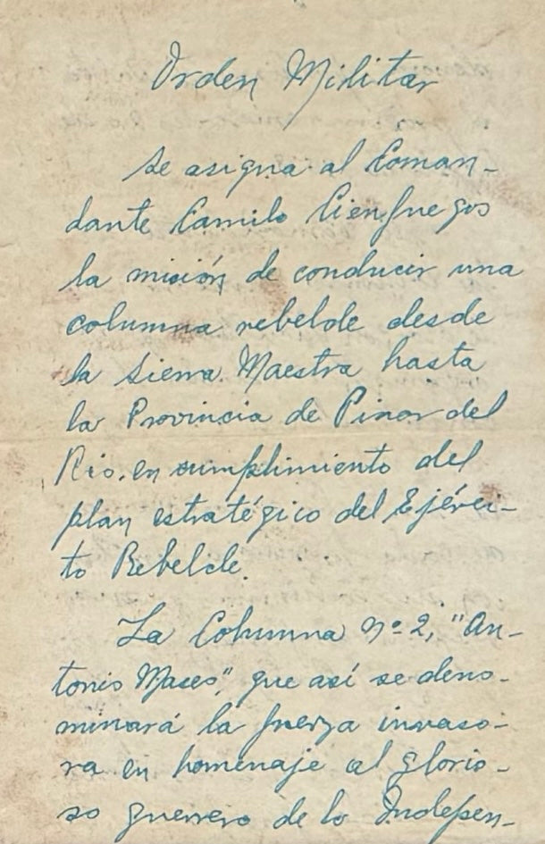 Fidel Castro, Former Cuban President, Hand Signed Historic Letter Presentation & AFTAL COA