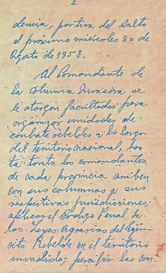 Fidel Castro, Former Cuban President, Hand Signed Historic Letter Presentation & AFTAL COA