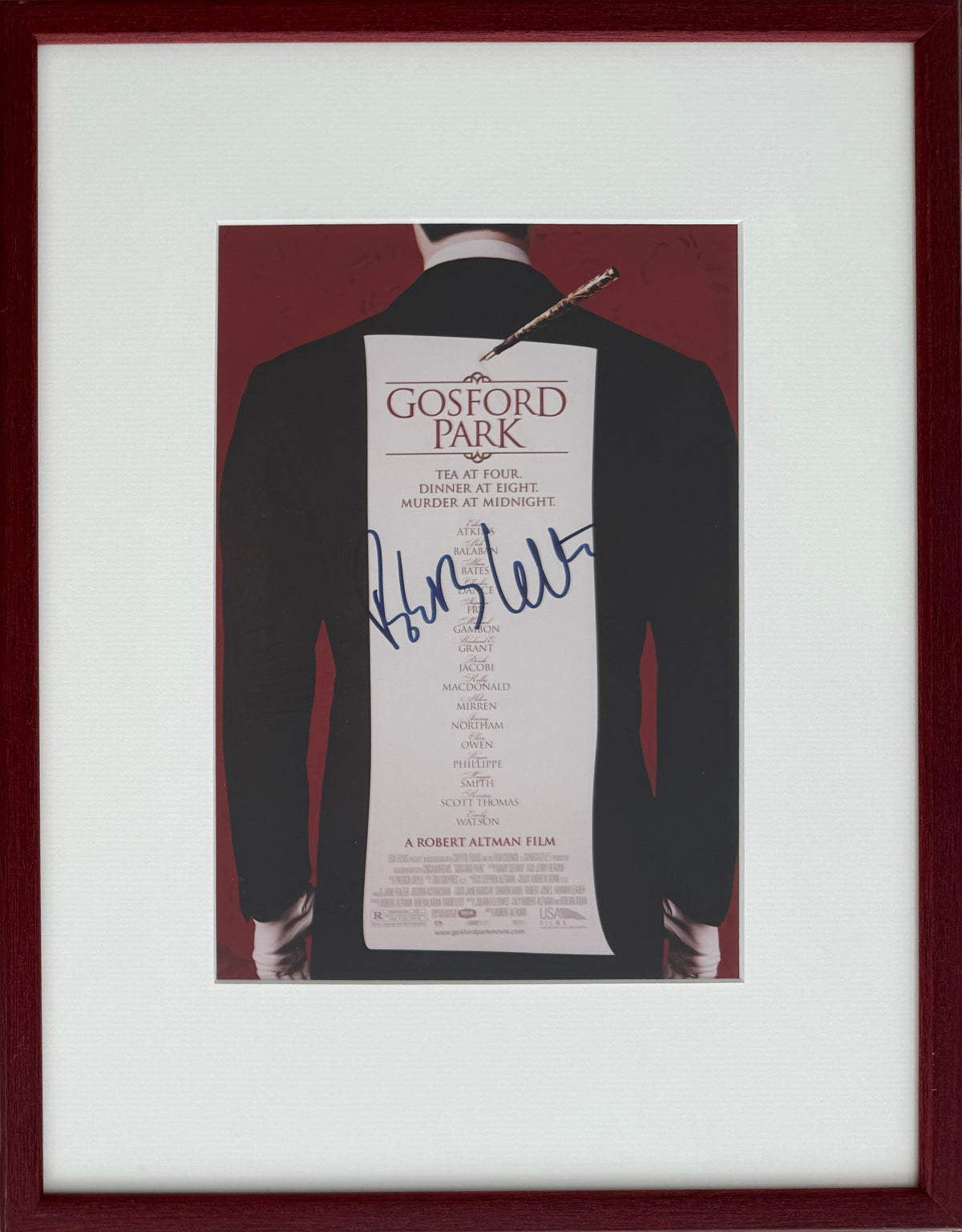 Robert Altman, Director, Hand Signed Framed, Mounted Original Publicity Photo & COA