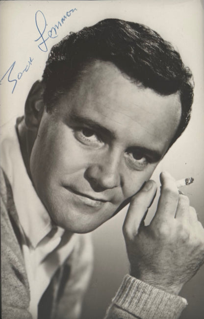 Jack Lemmon, Actor, Hand Signed Framed Original Photo & COA