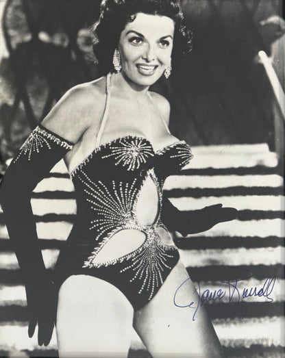 Jane Russell, American Actress, Hand Signed Original Film Photo & COA